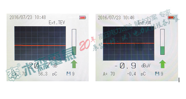 UL-1000局部放電測(cè)試儀操作界面